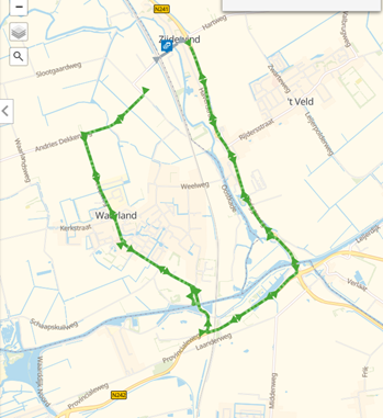 Omleidingsroute Zandweg Zijdewind