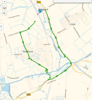 Omleidingsroute Zandweg Zijdewind